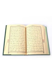 Orta Boy Kuran-ı Kerim (2 Renkli, Yeşil, Mühürlü) - 3