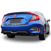 Honda Civic Uyumlu 2017 Fc5 Krom Arka Sis Farı Kapağı Aynı Gün Kargo - 1