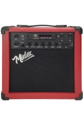 Midex MGA-25RD Elektro Gitar Amfisi 25 Watt USB Bluetooth Şarjlı 2 girişli - 4