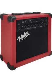 Midex MGA-25RD Elektro Gitar Amfisi 25 Watt USB Bluetooth Şarjlı 2 girişli - 5
