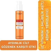 Loreal Revitalift Clinical [C vitamini + Salisilik Asit],150 Ml Aydınlatıcı ve Gözenek Karşıtı Köpük Temizleyici - 1