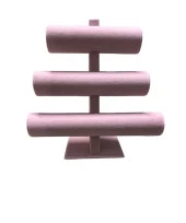 Üçlü T Pembe Bileklik Saat Standı thumbnail 2