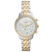 FOSSIL FES5216 ALTIN KAPLAMA TAŞLI KADIN KOL SAATİ - 1