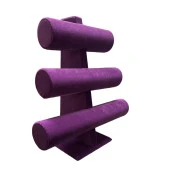 Üçlü T Mor Bileklik Saat Standı thumbnail 1