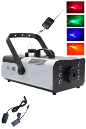 Quenlite QL-2000RGB Sis Makinası LED Işıklı 2000 Watt Uzaktan Kumandalı - 4