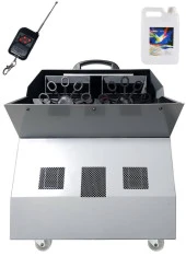 Quenlite QB-1200LK Bubble Machine Baloncuk Makinesi Uzaktan Kumandalı 1200 Watt (LİKİT DAHİL) - 1