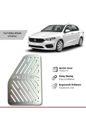 Fiat Egea Uyumlu Krom Ayak Dinlendirme Pedalı - 2015 - 2019 Parça - 1