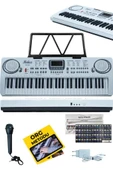 Midex PS-1500WH Başlangıç İçin 61 Tuşlu Org Notalık Adaptör Öğrenim Metodu (100 Ses 100 Ritim) thumbnail 1