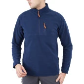 Alpinist Gamma Fermuarlı Erkek Polar Sweet İndigo (600508) - 1