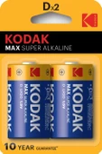 Kodak Max 2 Adet Alkalin Büyük Pil - 1