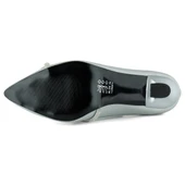 Erkan Saçmacı Roland Gümüş Saten Taşlı Sivri Burun İnce Kadeh Topuklu Abiye Ayakkabı thumbnail 7