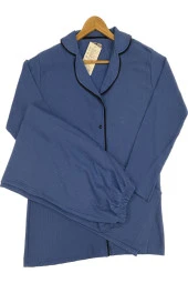Önden Düğmeli Pijama Takımı - 1