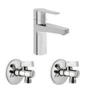 Nora S Lavabo Bataryası + A45254 Filtreli Ara Musluk 2li Set - 1