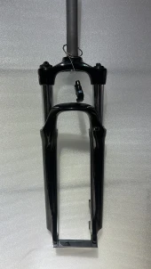 SR SUNTOUR 27.5"  SF15 XCM-RL D Fren Gidondan Kilitli Amortisötlü Maşa - Parlak Siyah - 1