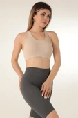 DoReMi Seamless Örme Çapraz Askılı Büstiyer - 1