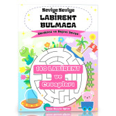 Normal Seviye Labirent Bulaca Kitabı (Kalem Hediyeli) - 1