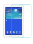 Samsung Galaxy Tab 3 Lite SM-T113 7" Dönerli Standlı Deri Tablet Kılıfı - Nano Cam Ekran Koruyucu - 3