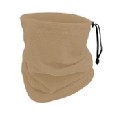 Savage Warm 3'lü Kışlık Set Polar Bere, Eldiven, Boyunluk Kum (SBLN.008) thumbnail 3