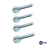 Katlanır Yer Sofrası Metal Ayağı, Sofra Ve Sini Altı Ayakları 4 Adet 30 Cm - 1