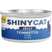 Gimcat Shiny Cat Jel İçinde Ton Balıklı Kedi Konservesi 70 gr thumbnail 1
