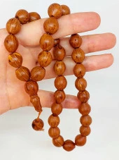 Andız Ağacı 33lük Tesbih 10*10.5mm (44465) thumbnail 1