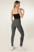 Miorre Yüksek Bel Desenli Spor Seamless Tayt - 3