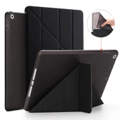 Apple iPad Pro 10.5 Kılıf Trifolding Arkası Silikon Smart A1701 A1709 A1852 - 10