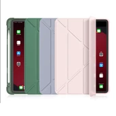 Apple iPad Air 2 9.7 Kılıf Kalem Bölmeli Trifolding Case A1566 A1567 - 1