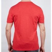 Alpinist Basic Erkek Pamuklu T-Shirt Kırmızı (600400) thumbnail 3