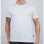 Alpinist Basic Erkek Pamuklu T-Shirt Beyaz (600400) thumbnail 1