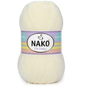 Nako Elit Baby Örgü Bebe İpi 300 Ekru - 1