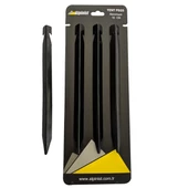 Alpinist Alüminyum 6061 Çadır Kazığı 18 cm Siyah 4'lü - 1