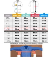 Erkek Büyük Beden 120 Kilo-150 Kilo Arası İçin Uygun Likralı Kısa Kol Gömlek - 2