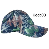HS-11141 Desenli Şapka Kod:03 - 1