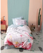 Cotton Box Genç Odası Ranforce lastikli Çarşaflı Tek Kişilik Nevresim Takımı Wigs Mınt - 1