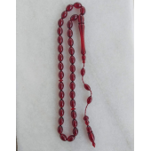 Damla Kehribar Ateş Kehribar Renk Tesbih,toz Kehribar Benzeri,sistemli Tespih - 3