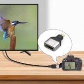 Mikro hdmı to hdmı dişi çevirici mikro Hdmı 8k uhd dönüştürücü - 3