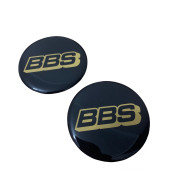 BBS YAZILI 56 MM JANT GÖBEK DAMLA STICKER thumbnail 2