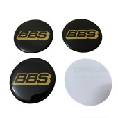 BBS YAZILI 56 MM JANT GÖBEK DAMLA STICKER thumbnail 3
