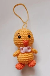 Civ Civ Anahtarlık Amigurumi Organik Oyuncak - 1