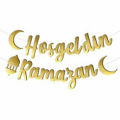 Ramazan Süsleri Hoşgeldin Ramazan Kaligrafi - 1