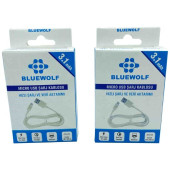 Bluewolf Arb-027 1M Micro_Usb Şarj Kablosu 3.1 mAh Beyaz Micro Usb - 2