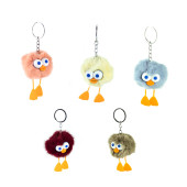 Anahtarlık Pelüş Şaşkın Surat Emoji Anahtarlık - 2