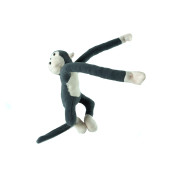 Pelüş Maymun  Sevimli Sarılan Maymun Gri 50 Cm - 1
