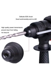 Force Xpress 2-26mm Kırıcı Delici  5.5 Joule Darbeli Matkap 3200 Watt Çantalı - 5