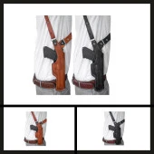 Uyguna-Yakala Sig Sauer P226 Savage Dik Kapalı Koltuk Altı Tabanca Kılıfı-VAK.395 thumbnail 1