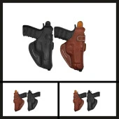 Uyguna-Yakala Smith Wesson 5906 Savage Tek Kanat Kelebek Tabanca Kılıfı-VAK.385 - 1