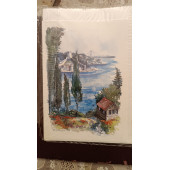 Famous Turkish Painters - Ünlü Türk Ressamları Murat Çakan- Baskı resim - 1