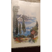 Famous Turkish Painters - Ünlü Türk Ressamları Murat Çakan- Baskı resim - 2