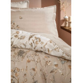 Yataş Bedding Katrina Bej Pamuk Saten Nevresim Takımı - 2